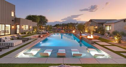 8BDR Villa | Tennis/Pickleball, Golf Green, Pool House, Gym, Bar | Mesquite38