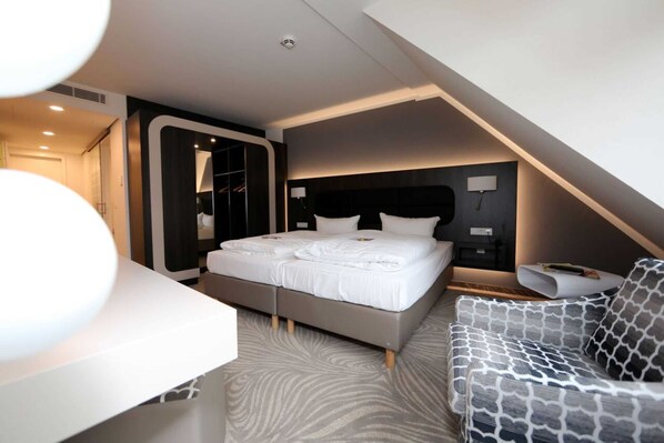 1 chambre, coffres-forts dans les chambres, bureau, Wi-Fi