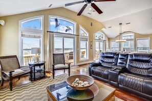 TV, fireplace, DVD player, ping pong