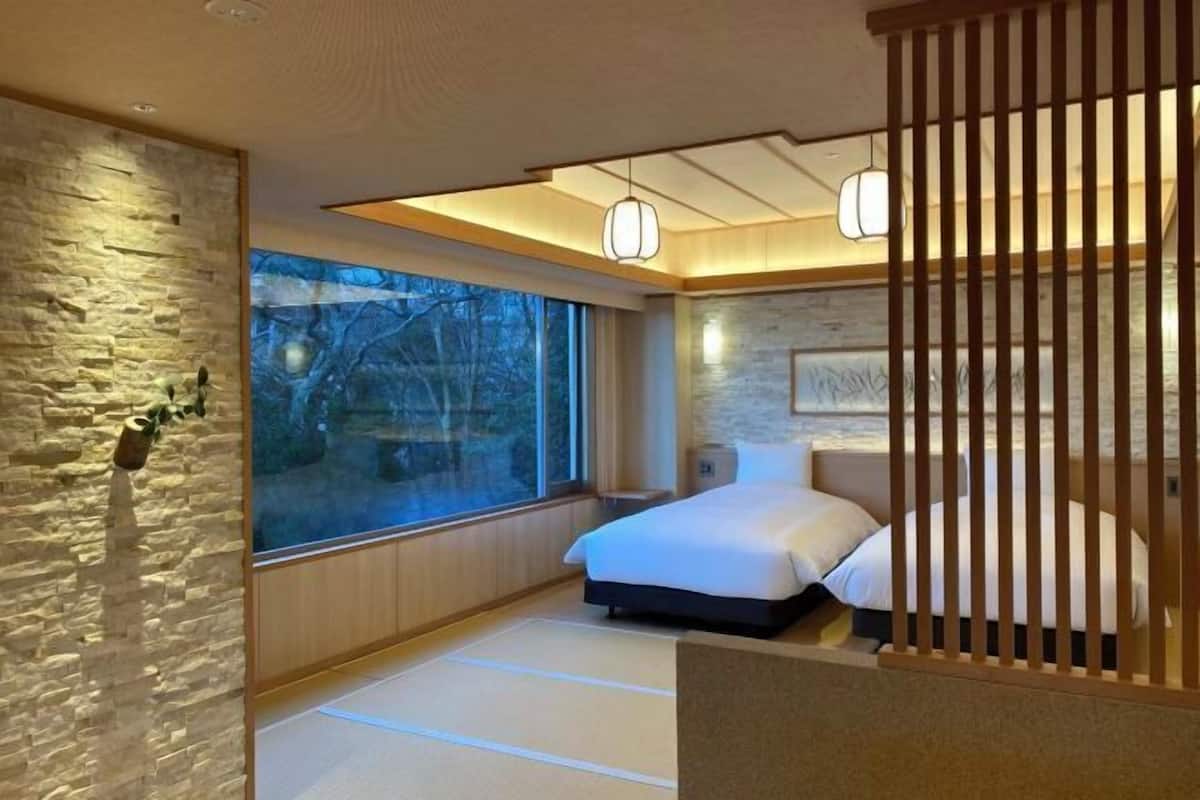 1 chambre, literie de qualité, couette en duvet, coffre-fort