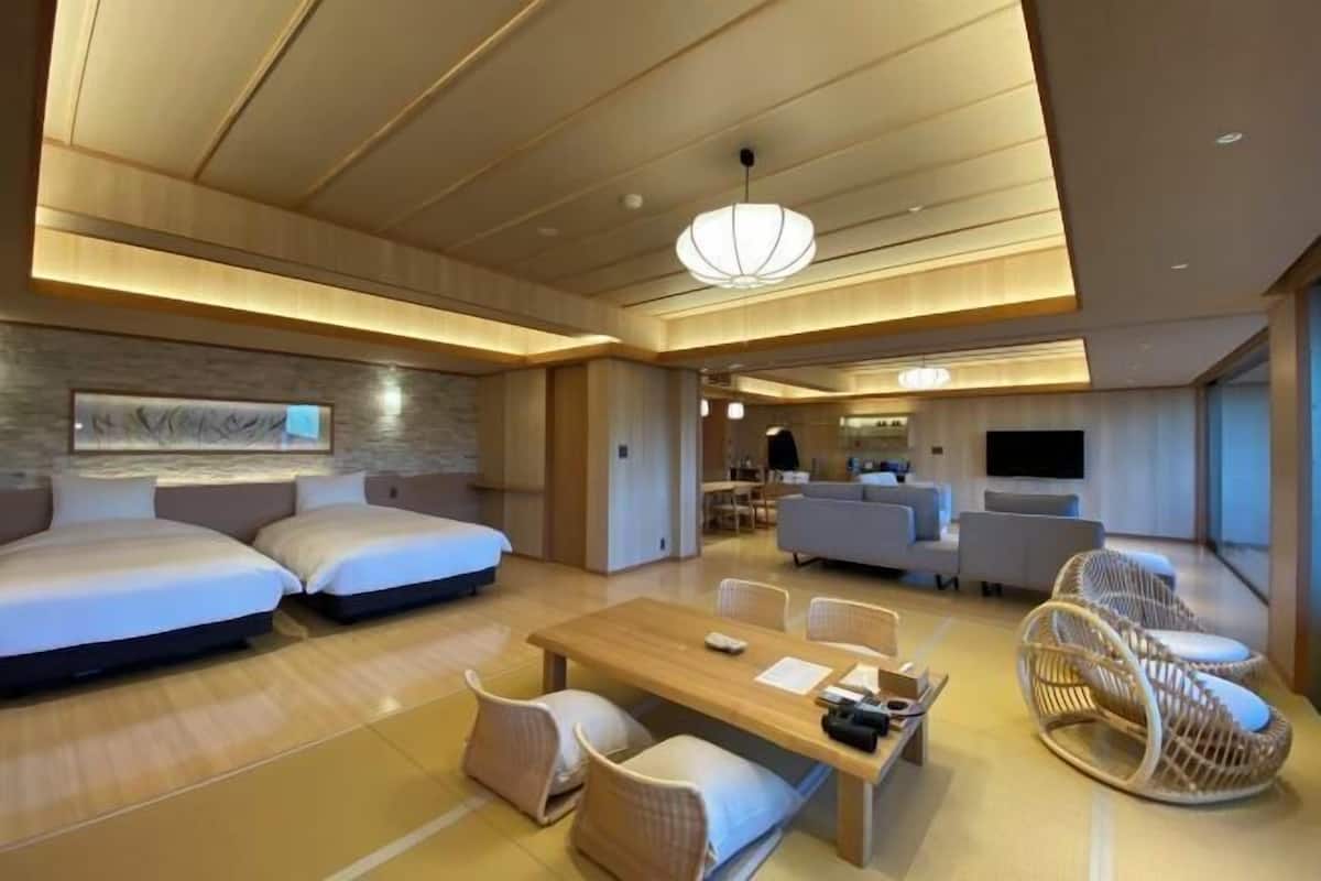 1 chambre, literie de qualité, couette en duvet, coffre-fort