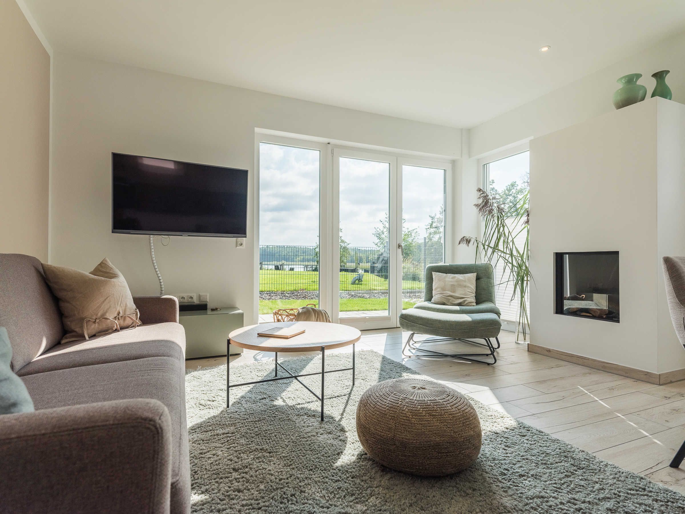 Exklusives Ferienhaus Mit Sauna-garten-see-entertainment - Ferienhaus Am Schilf - Krakow am See