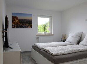 2 sovrum, värdeförvaringsskåp på rummet, wi-fi och sängkläder