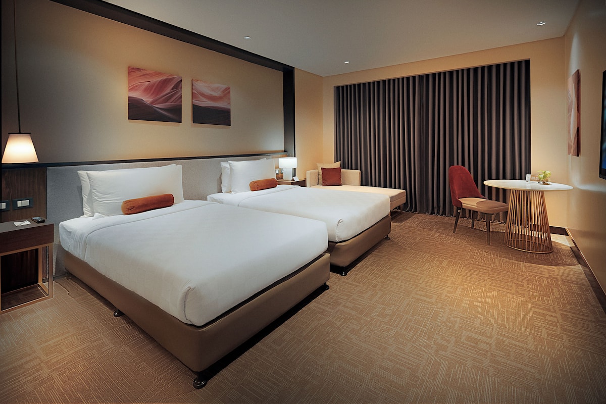 Literie de qualité supérieure, minibar, coffres-forts dans les chambres