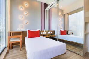 Standardzimmer (Single Bed room) | Schreibtisch, kostenloses WLAN, Bettwäsche, Rollstuhlgeeignet