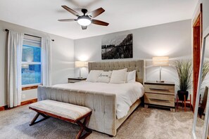 3 soverom, sengetøy av topp kvalitet og strykejern/-brett