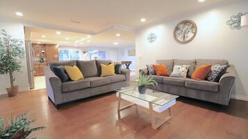 Smart TV, foosball, offices