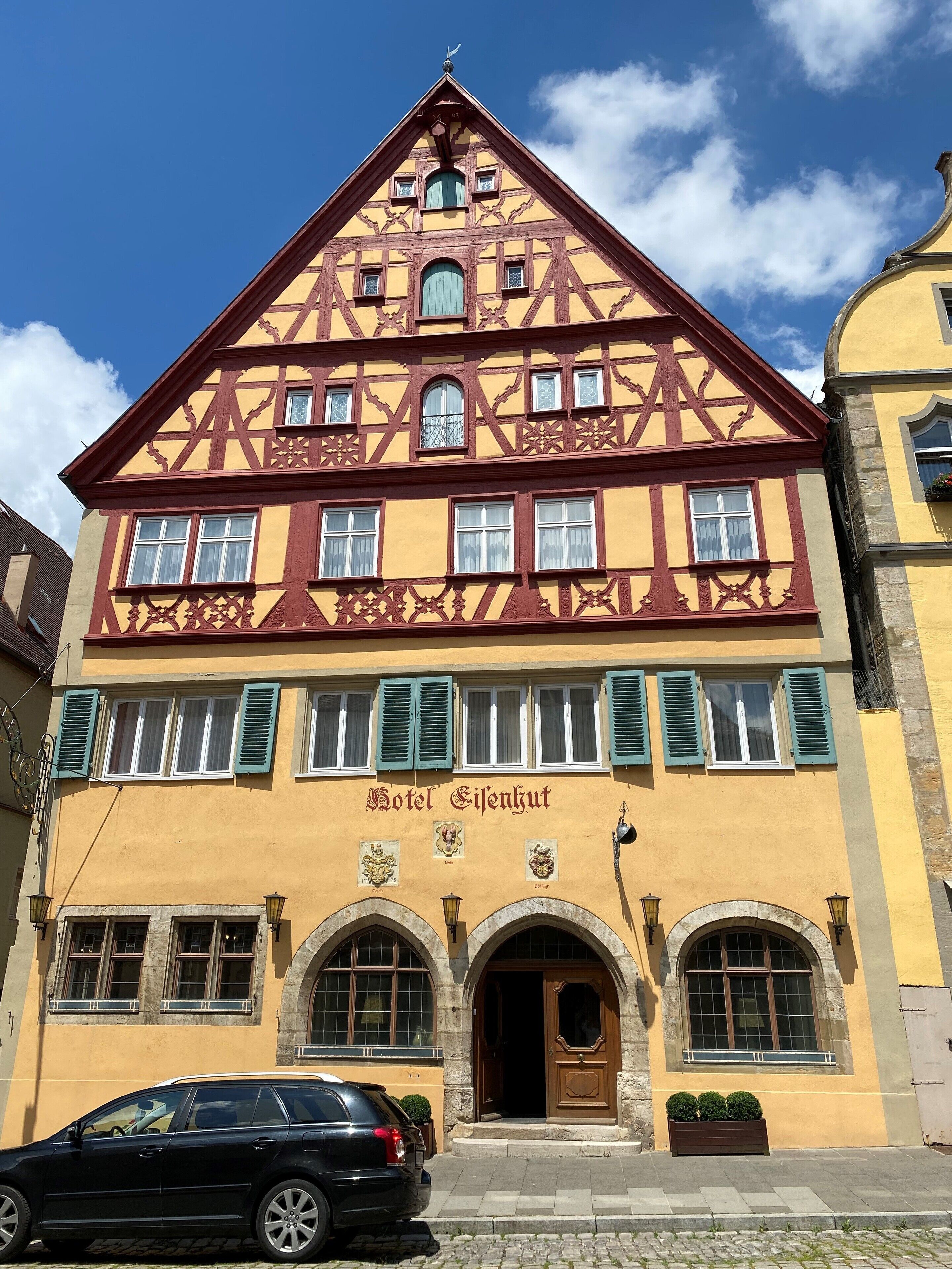 Façade de l’hébergement