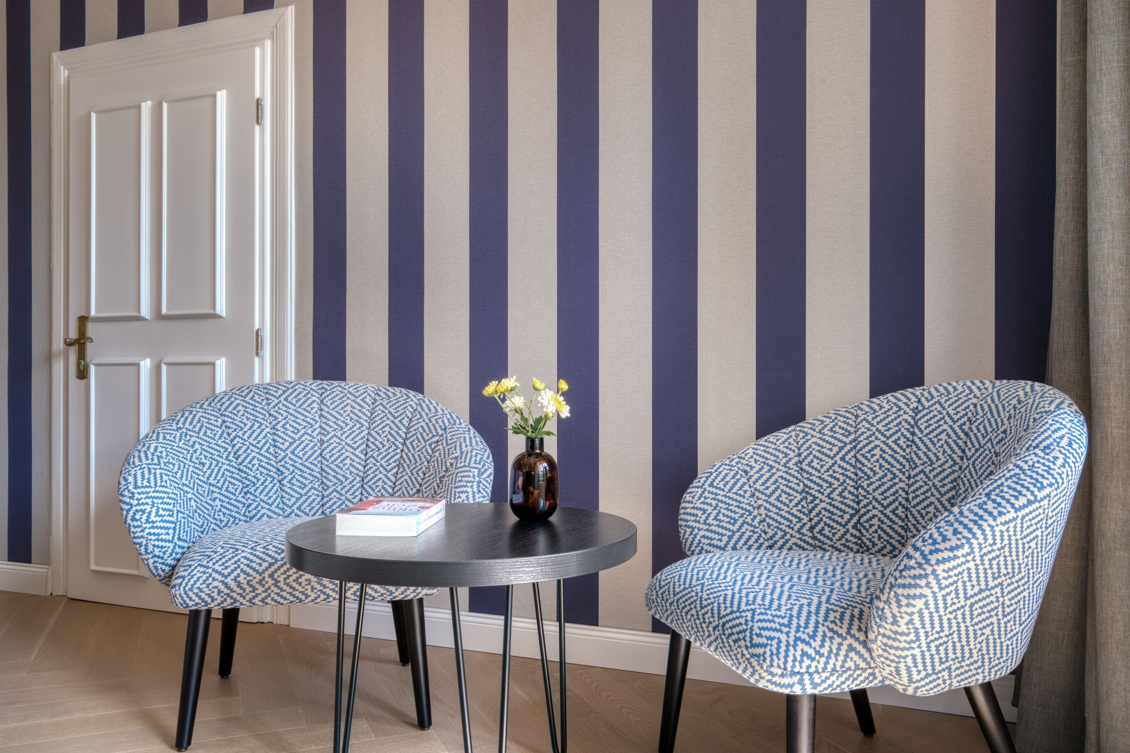 1 bedroom, hypo-allergenic bedding, down duvets, individually decorated