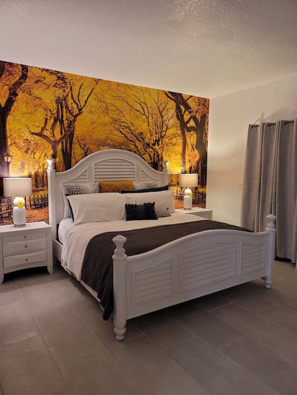 2 bedrooms, travel cot, free WiFi, bed sheets