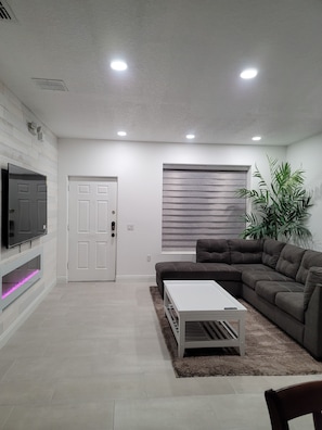 Smart TV, video games, books, music library