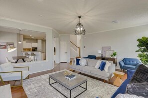 TV, fireplace, stereo, offices