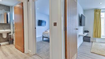 1 bedroom, iron/ironing board, travel crib, free WiFi