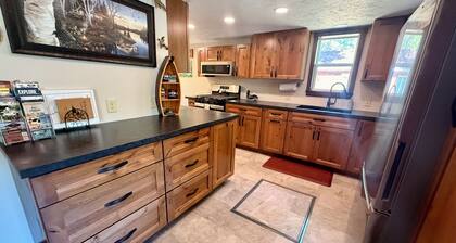 Waterfront Cabin w/ Private Dock & Outdoor Bar near Munising/Manistique