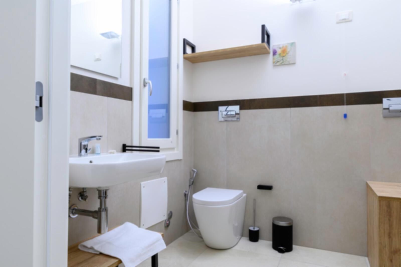 Haartrockner, Handtücher