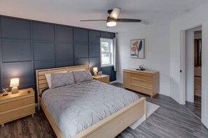 5 bedrooms, iron/ironing board, travel crib, free WiFi