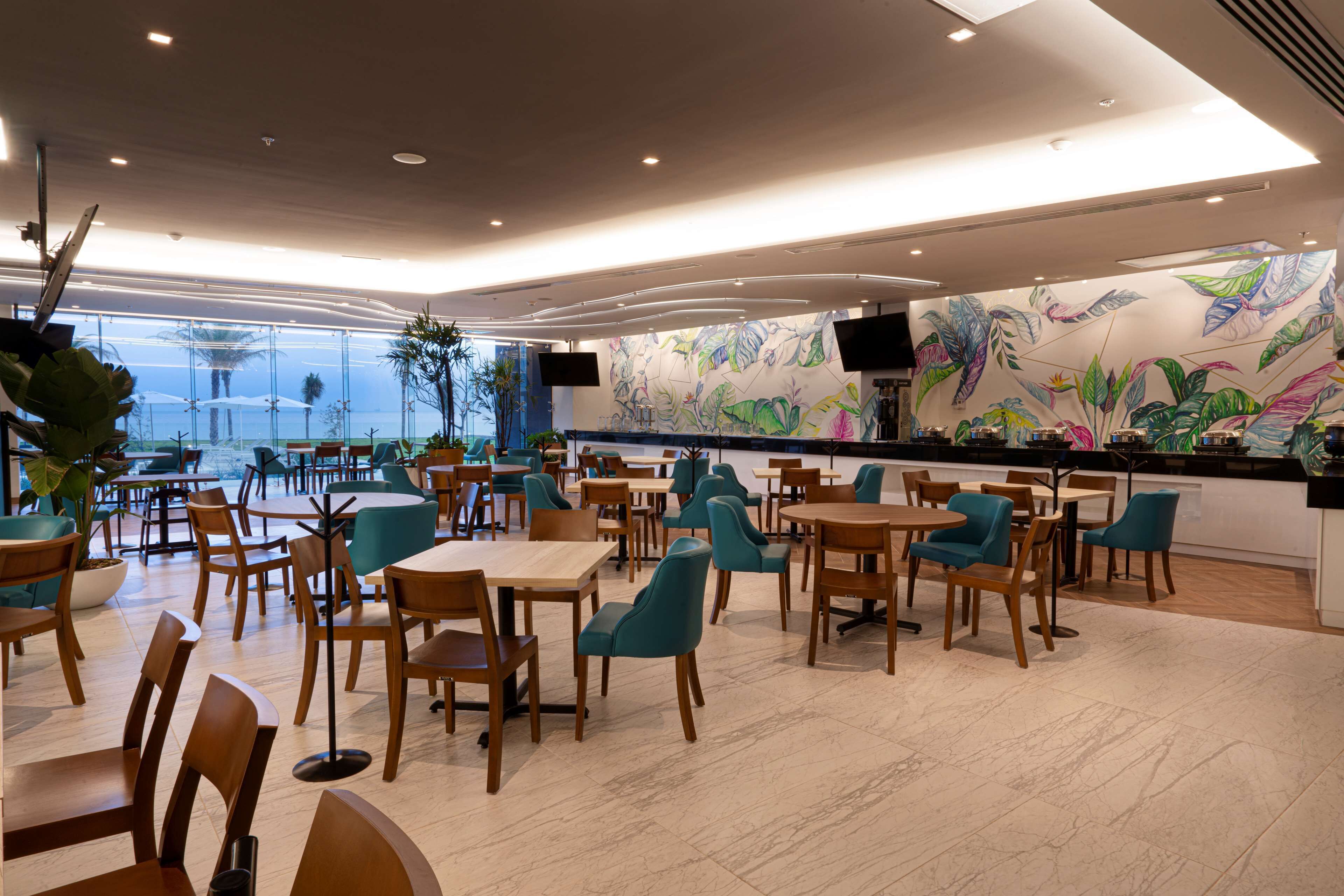 breakfast, lunch, dinner served; pool views