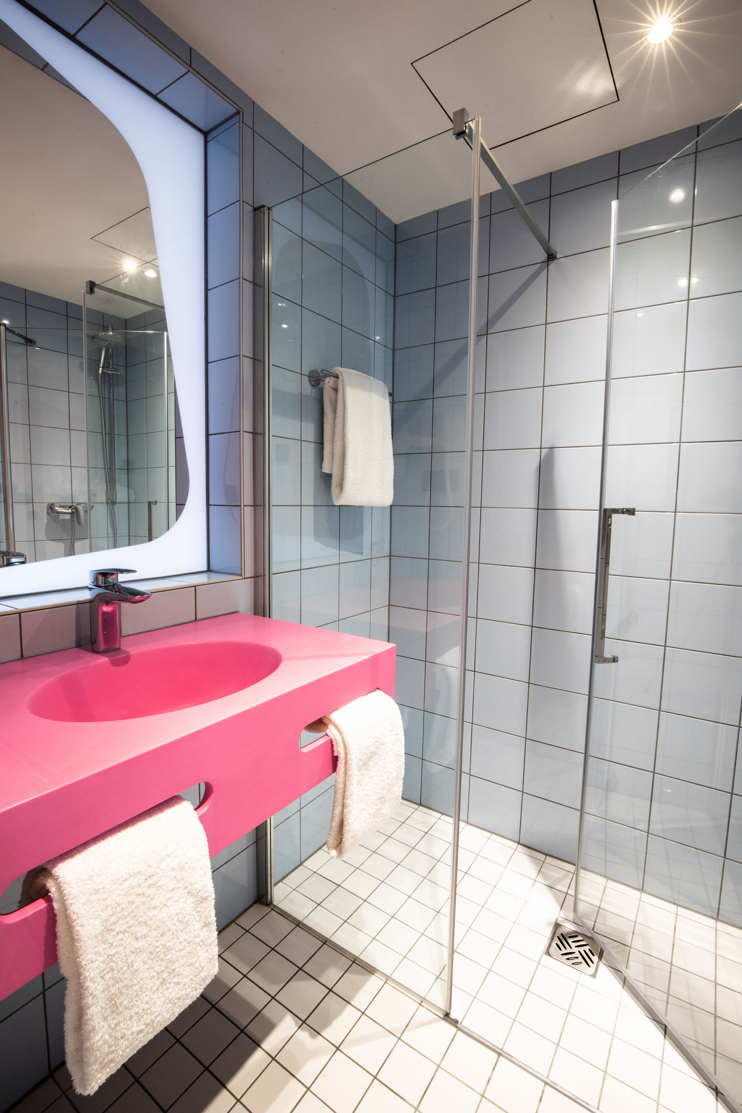 eco-friendly toiletries, hair dryer, soap, shampoo