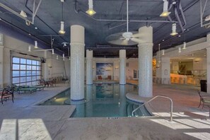 Indoor pool, outdoor pool