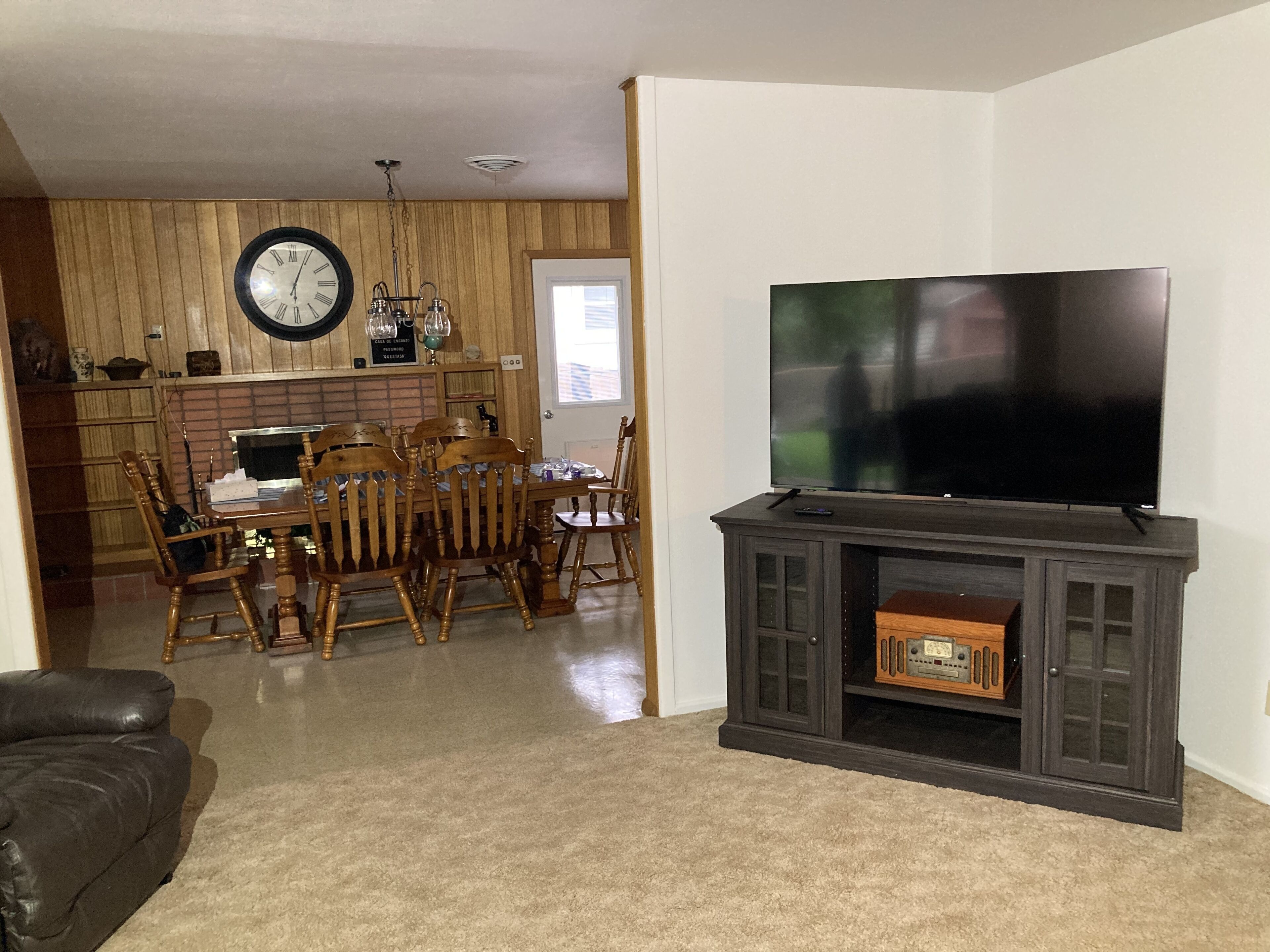 Large smart TV