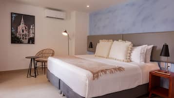 Departamento estándar | Ropa de cama hipoalergénica y caja de seguridad en la habitación