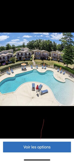 Indoor pool, outdoor pool