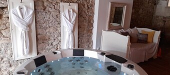 The Sainte Valière gîte (swimming pool, SPA and air conditioning)