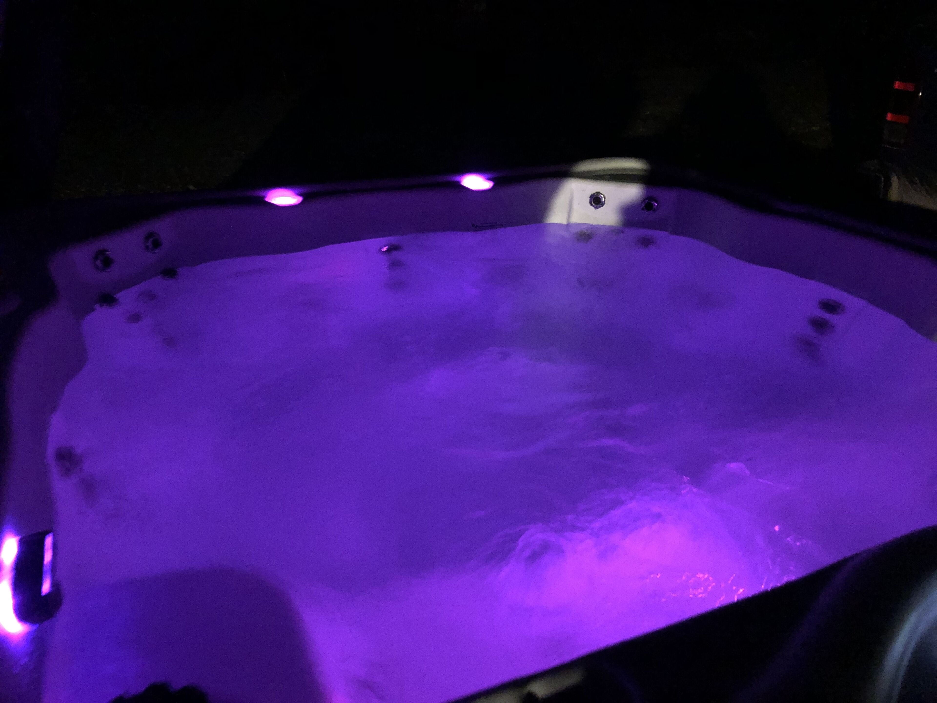 Bain à remous extérieur