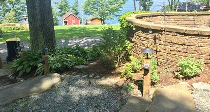 Beautifully appointed lake-view cottage with dock access