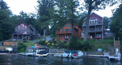 Beautifully appointed lake-view cottage with dock access