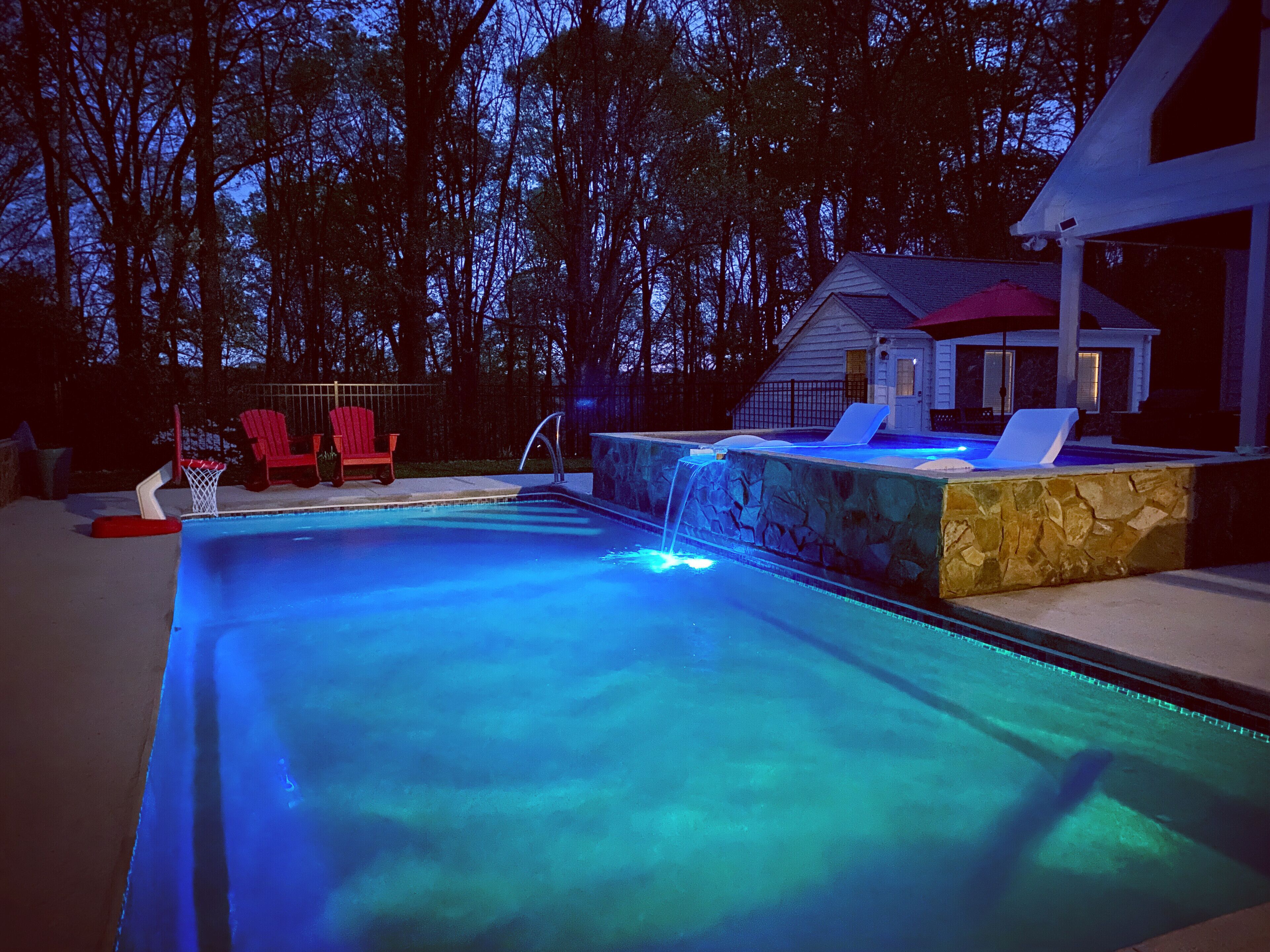 Außenpool, beheizter Pool