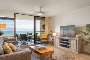 Televisión y reproductor de DVD 