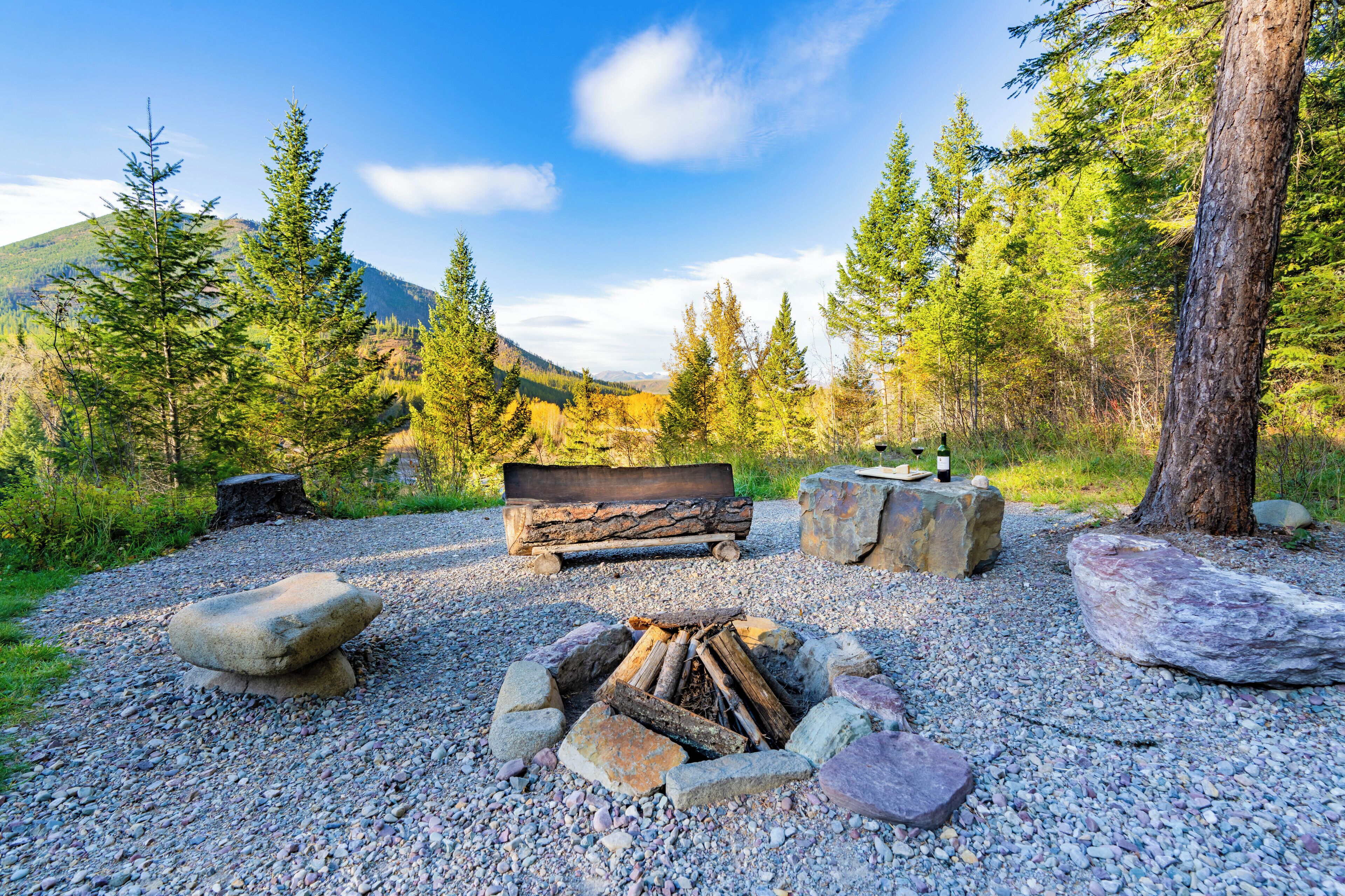 المنطقة المحيطة بالمنشأة