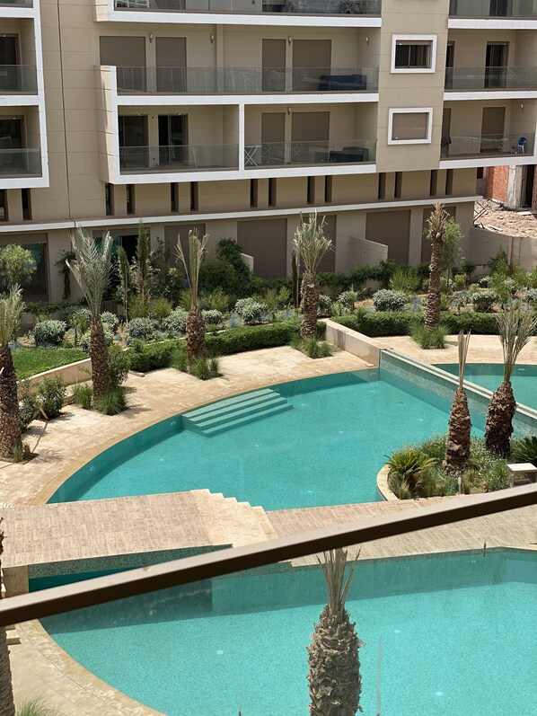 Outdoor pool - Residence Luxe Piscine - Marrakesh (Marrakech)