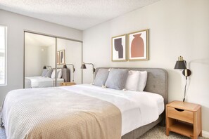 1 makuuhuone, silitysrauta/-lauta, Wi-Fi, vuodevaatteet