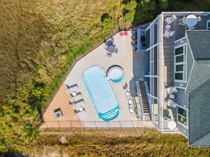 Exterior - Fall Availability! Marsh Oasis w Pool & Spa (Ocean Isle Beach)