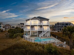 Exterior - Fall Availability! Marsh Oasis w Pool & Spa (Ocean Isle Beach)