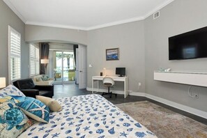 2 bedrooms, desk, iron/ironing board, free WiFi