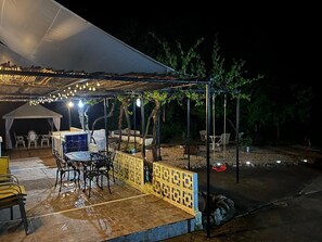 Restauration en plein air