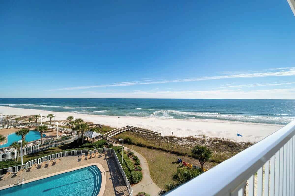 Accommodatie ligt op het strand