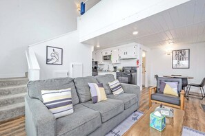 Televisión, chimenea