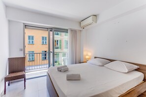 1 間睡房、熨斗/熨衫板、免費 Wi-Fi、床單