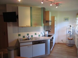 Fridge, microwave, stovetop, dishwasher - Ferienhaus Kahr Urlaub Umgeben von den Bergen der Sportwelt Amade (Höggen)