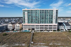 Exterior - Laguna Keyes 1205 - 3 Bedroom Ocean Front Condo - Indoor/Outdoor Pools, Hot Tub & Lazy River (North Myrtle Beach)