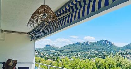 Appartement vue mer et Cap Canaille