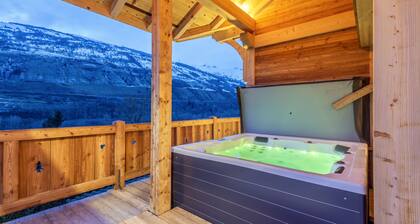 Chalet Savoyard D'exception Avec Piscine Chauffée