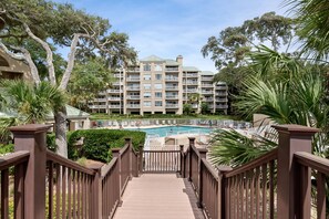 Property grounds - Barrington on the Beach  (Hilton Head Island)