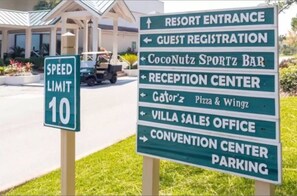 Enceinte de l’hébergement