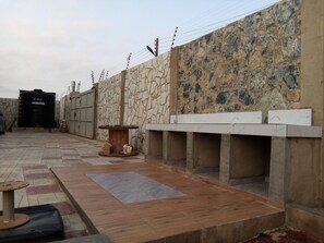 Enceinte de l’hébergement