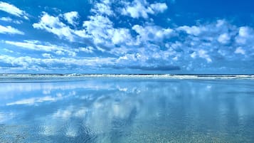 Beach nearby, beach towels